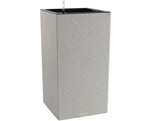 Colonne de fleurs Lechuza CANTO Slatestone 40 x 40 x 75,8 cm gris