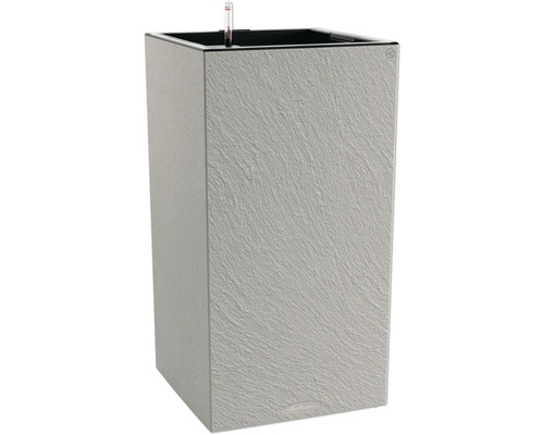 Colonne de fleurs Lechuza CANTO Slatestone 40 x 40 x 75,8 cm gris