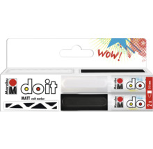 Marabu Do It Matt Bastelmarker Set mit zwei Stiften