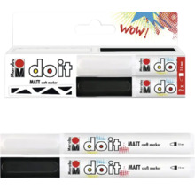 Marabu Do It Matt Bastelmarker Set, zwei Stück