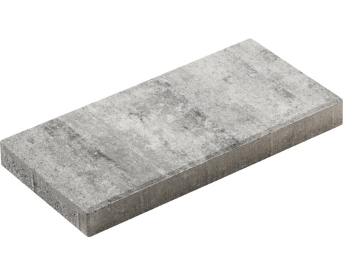 Beton Terrassenplatte iStone Eco Craft weiss-schwarz 40 x 20 x 4 cm