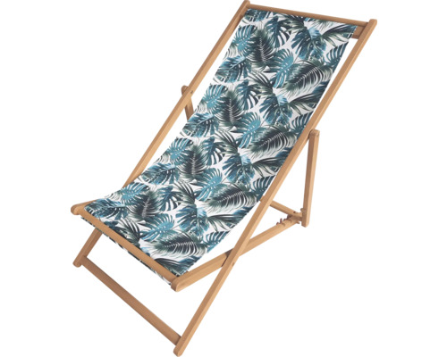 Garden Place Chaise de plage Hailey vert marron