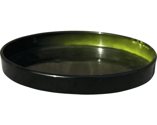 Soucoupe Saucer Ø 33 cm en métal vert