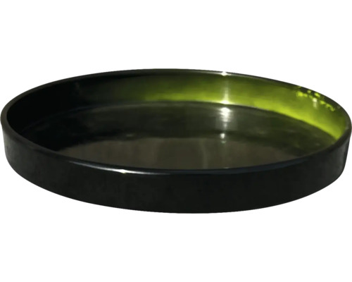 Soucoupe Saucer Ø 28,5 cm en métal vert