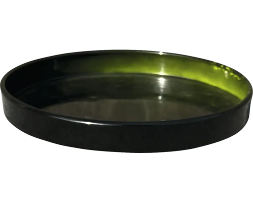 Soucoupe Saucer Ø 23 cm en métal vert