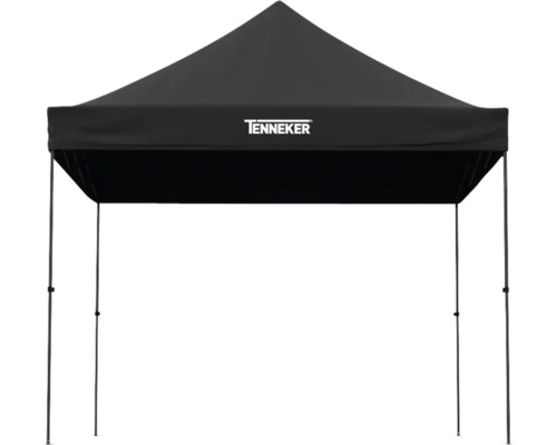 TENNEKER Faltpavillon 3x3m schwarz