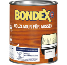 Lasure pour bois extérieur de Bondex dans un seau métallique