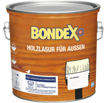 Bondex Lasure pour bois extérieur, Kalkweiss, portée d''environ 32 mètres carrés