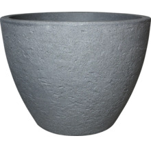 Pot de fleurs geli Stone plastique, Ø 60 H 45 cm gris