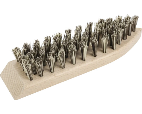 Balayette à main avec manche en bois et poils