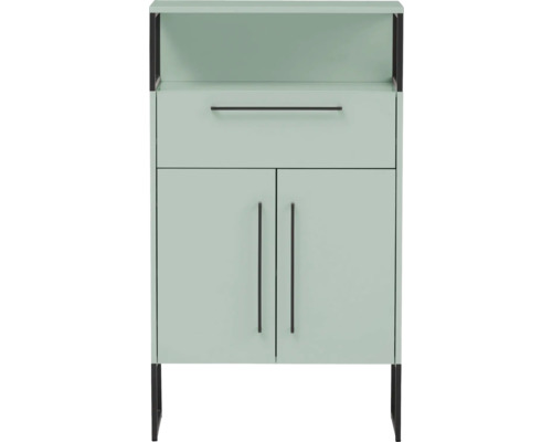 Meuble sous-lavabo avec tiroir et deux portes