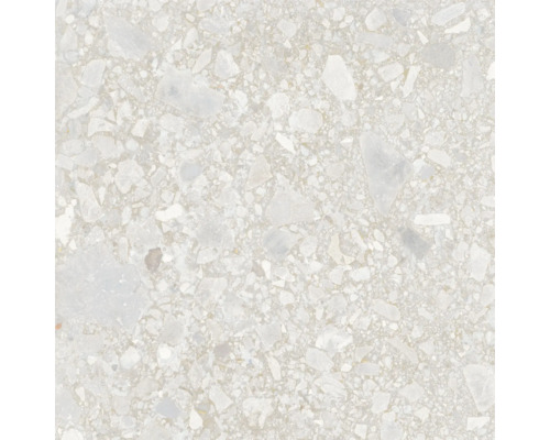 Dalle de terrasse en grès cérame fin Light Grey 60x60x2 cm (pièce)