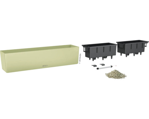 Lechuza Balconera Pflanzkasten mit Bewässerungssystem und Zubehör