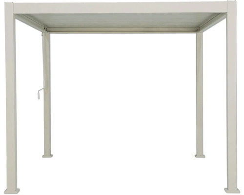 Pavillon autoportant avec cadre en métal et toit