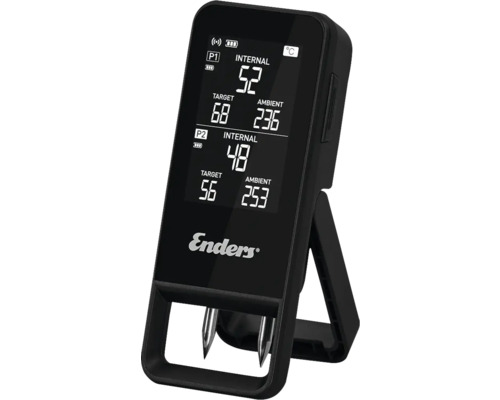 Enders Bluetooth-Thermometer Celsio II Digitales Grillthermometer von Enders mit zwei Fühlern zur Temperaturmessung