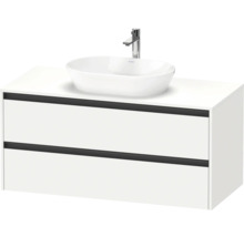 Waschtisch mit Unterschrank, Aufsatzwaschbecken und Armatur