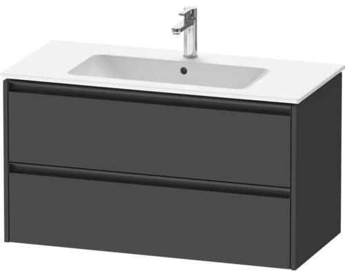 Waschtischunterschrank DURAVIT Ketho.2 BxHxT 101x55x48 cm graphit matt
