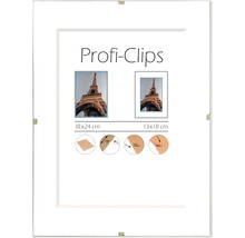 Profi-Clips Bilderrahmen mit den Massen 18x24 cm und 13x18 cm