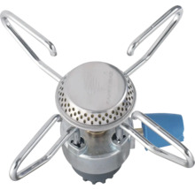 Réchaud de camping avec support de casserole