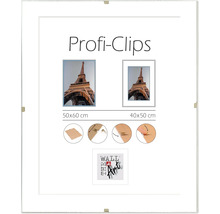Profi-Clips Bilderrahmen 50x60 cm und 40x50 cm