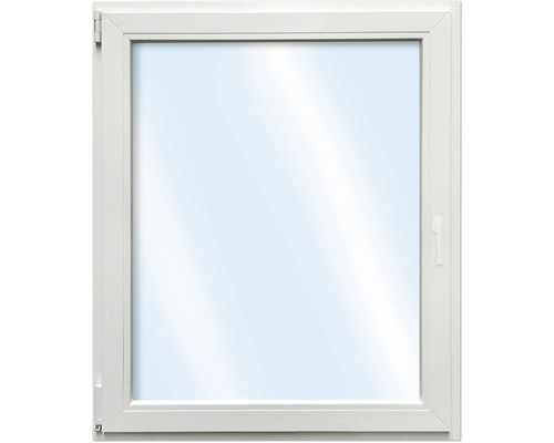 Fenêtre plastique ARON Basic+ 1 vantail (oscillo-battant) 95x135 cm Golden Oak tirant gauche
