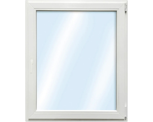 Fenêtre plastique ARON Basic+ 1 vantail (oscillo-battant) 70x120 cm RAL 9016 blanc signalisation tirant droit RC2