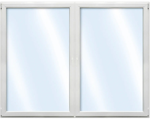 Doppelfenster mit Rahmen