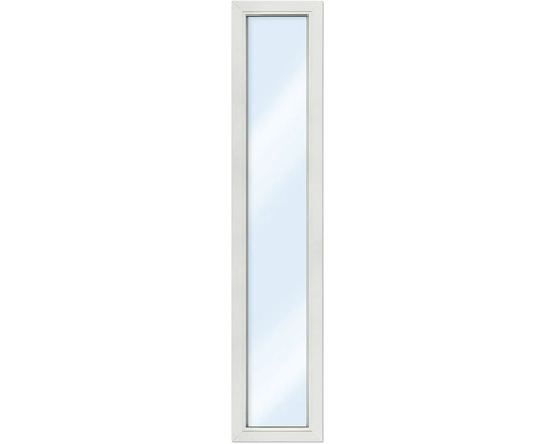 Fenêtre plastique ARON Basic+ élément fixe avec verre de sécurité trempé 40x160 cm RAL 9016 blanc signalisation