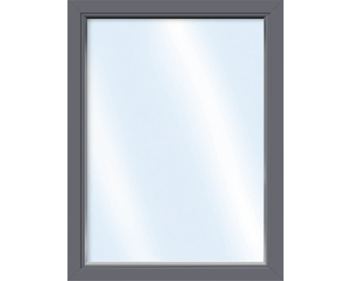 Fenêtre plastique ARON Basic+ élément fixe 70x100 cm RAL 7016 gris anthracite