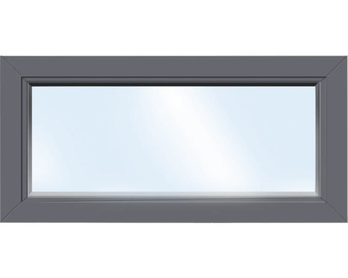Fenêtre plastique ARON Basic+ élément fixe 180x100 cm RAL 7016 gris anthracite