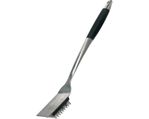 Brosse de barbecue avec poils en métal et manche