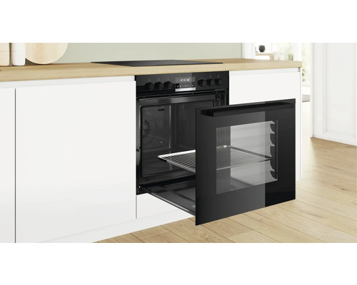 Bosch HEB578BB3 Einbau Herd 60x60 cm schwarz