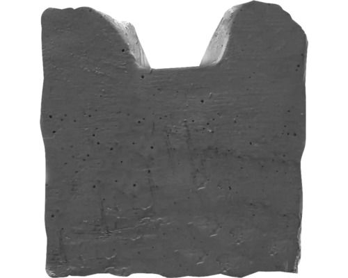 Pavé en béton avec évidement