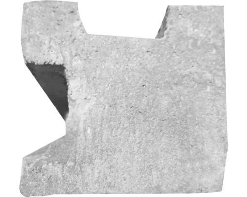 Pavé H en béton gris pour projets de construction