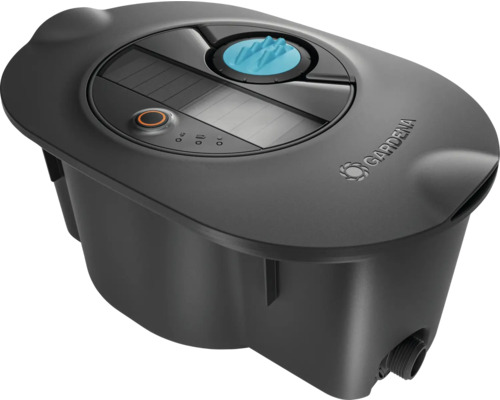 Solution d'arrosage All-in-One GARDENA AquaPrecise souterraine avec fonctionnement solaire, appli Bluetooth®