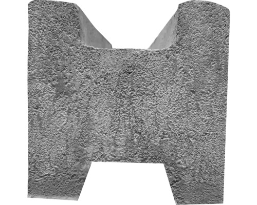 Pavé en béton en forme de H