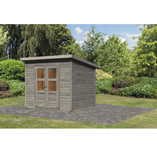 Abri de jardin Karibu Klosterburg 5 265 x 236 cm gris