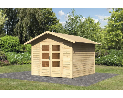 Abri de jardin Karibu Tann 6 300 x 304 cm naturel