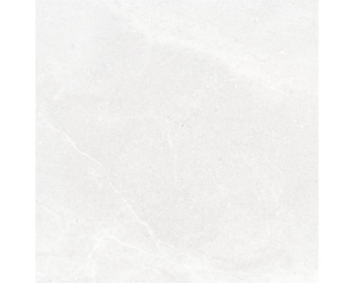 Feinsteinzeug Boden- und Wandfliese Lucca White Honed 90x90 cm