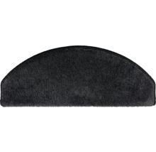 Marche d''escalier demi-lune anthracite