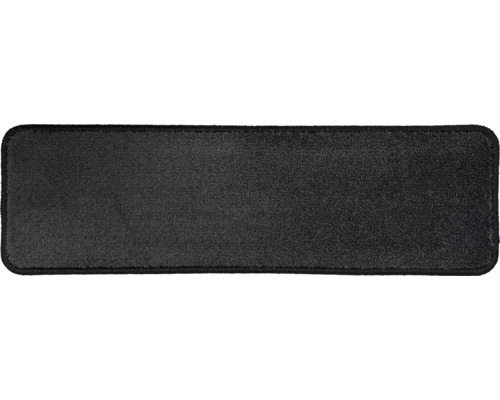 Stufenmatte Sweet schwarz 20x65 cm