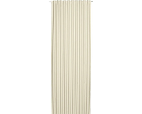 Rideau avec suspension à plis froncés