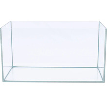 Rechteckiges Aquarium aus Glas