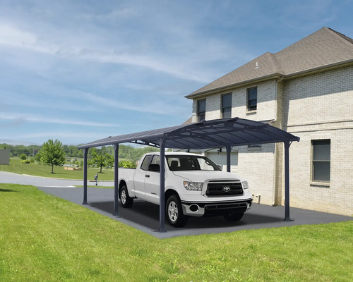 Carport simple, Arcaria 6400 649 x 359 cm anthracite