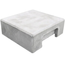 Bordure de béton avec rainure et languette