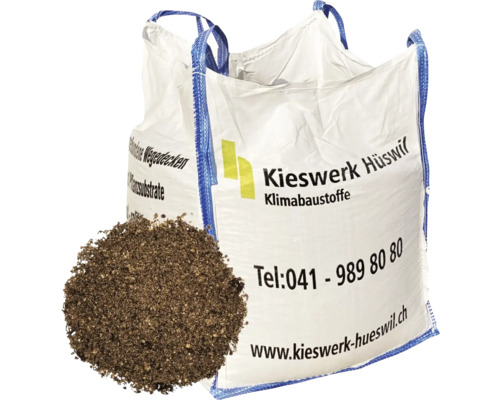 Sable pour gazon avec paillis 0-2 mm Big Bag 500 l Big Bag avec substrat végétal