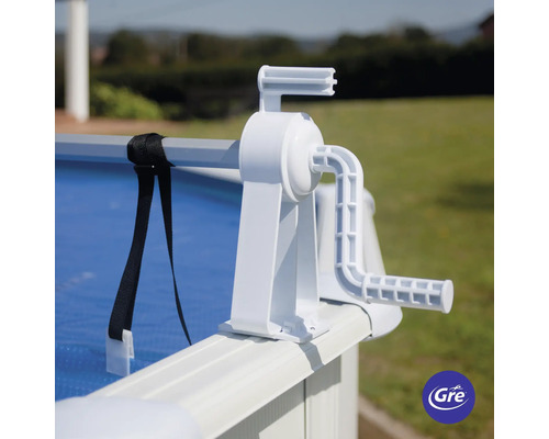 Enrouleur pour couverture de piscine pour une manipulation facile de la couverture de piscine