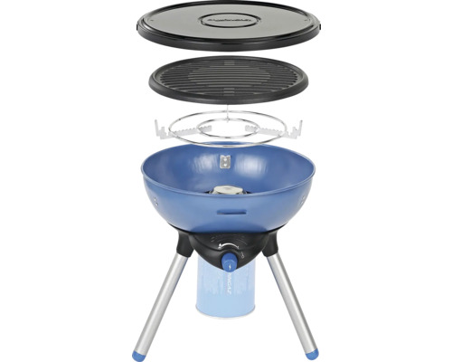 Barbecue Campimgaz avec couvercle, grille et cartouche de gaz