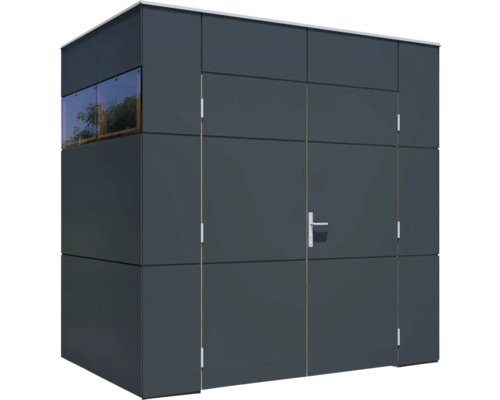 Abri de jardin moderne avec fenêtre et porte