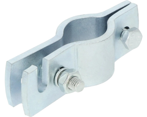 Collier de serrage métallique avec vis pour la fixation